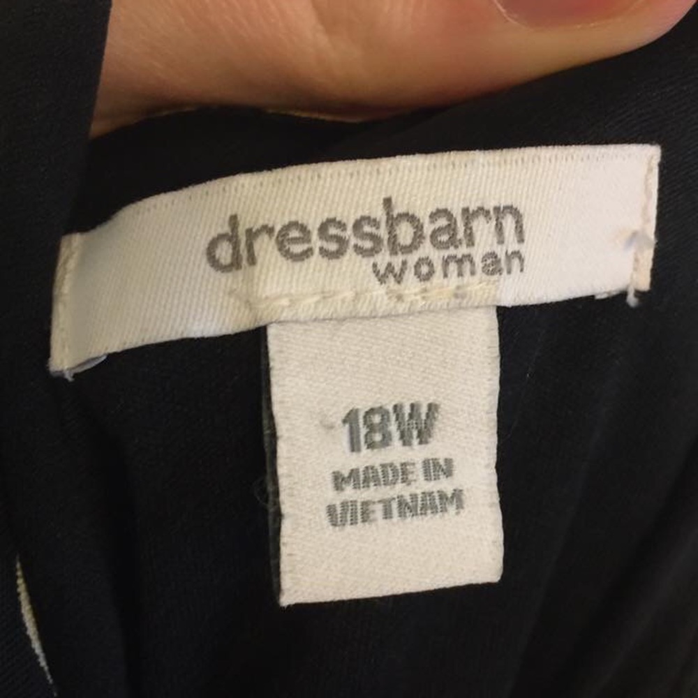 Dress Barn Womens 18W Halter Dress